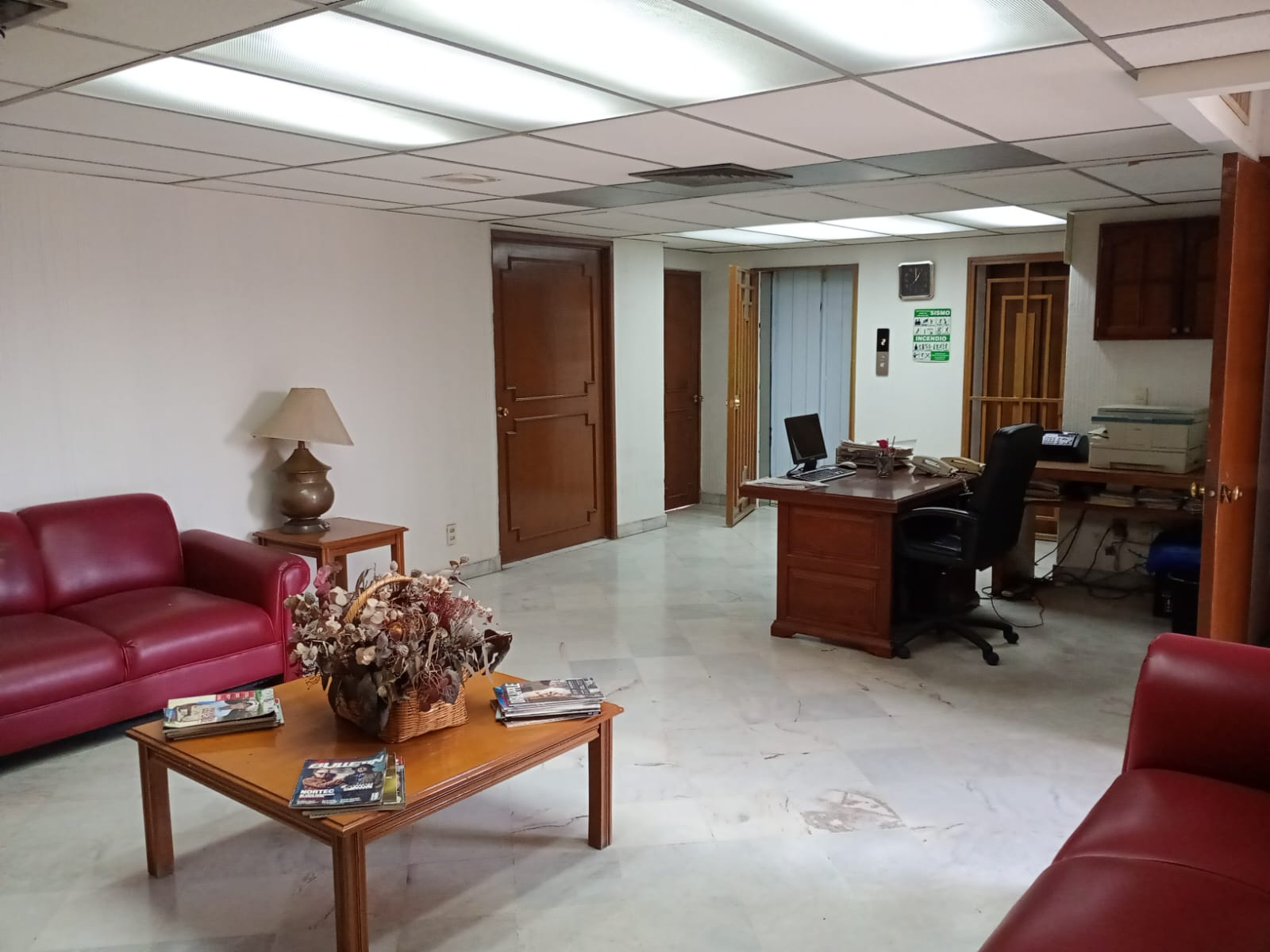 Recepción de oficinas en venta Área de recepción de oficinas en venta en Guadalajara